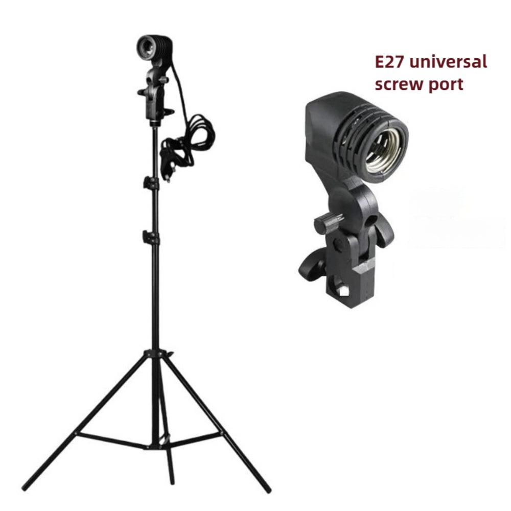 Photography Lighting Umbrella - Support d'ampoule 2M, douille AC E27