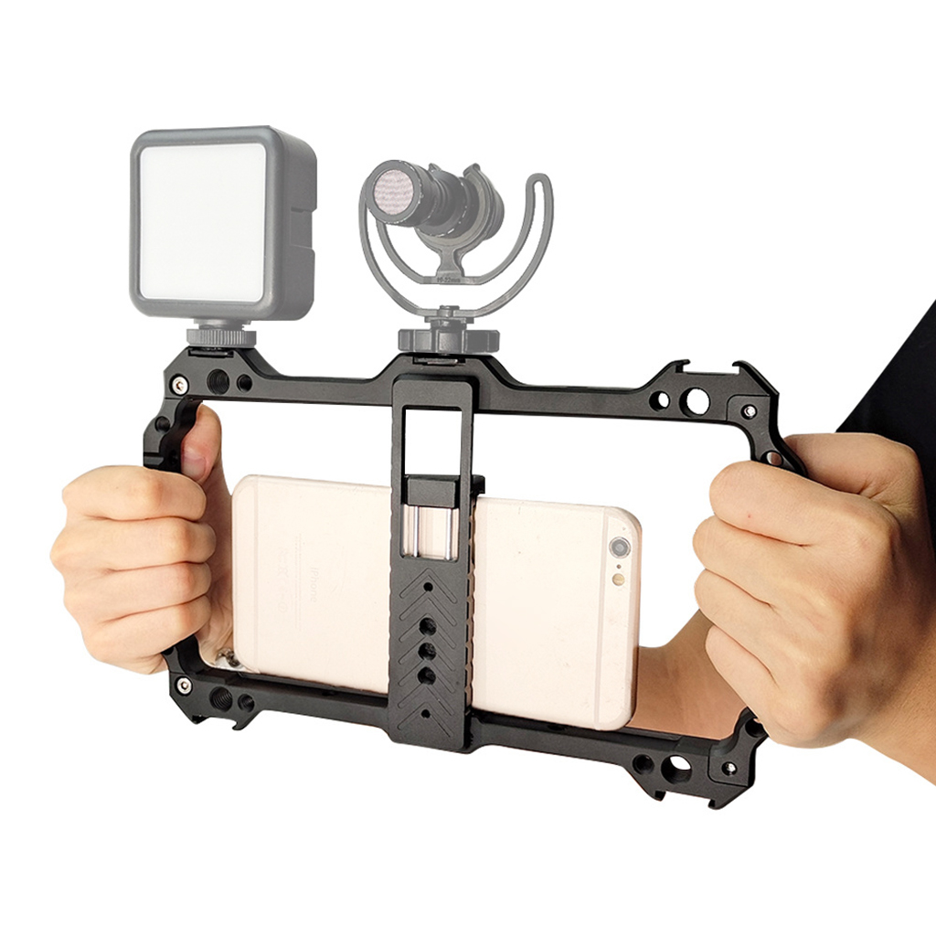 Photography Lighting Rig - Plate-forme universelle de Cage de téléphone