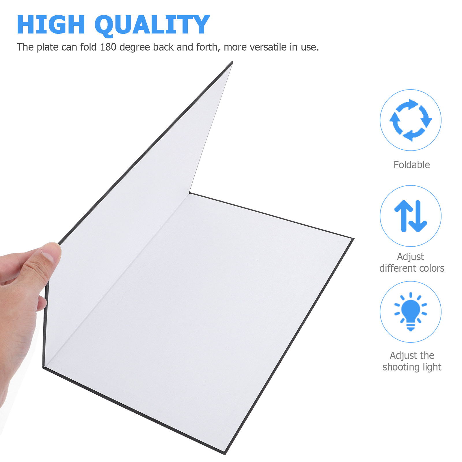 Photography Lighting Product - Panneau réflecteur pliable A4 en carton