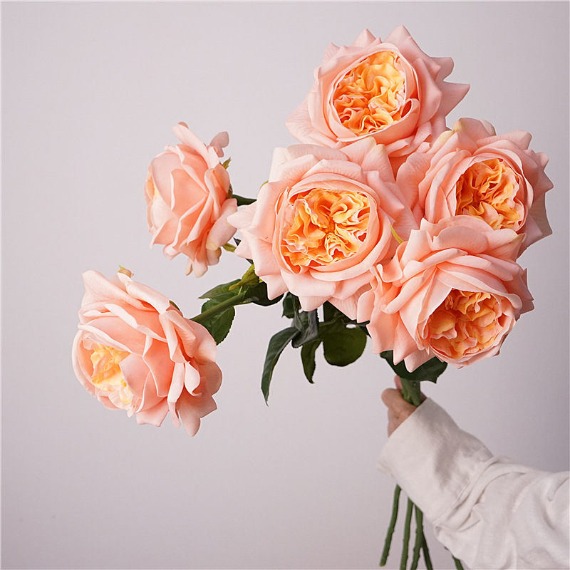Photography Lighting Simulation - 3 pièces de roses artificielles hydratantes,