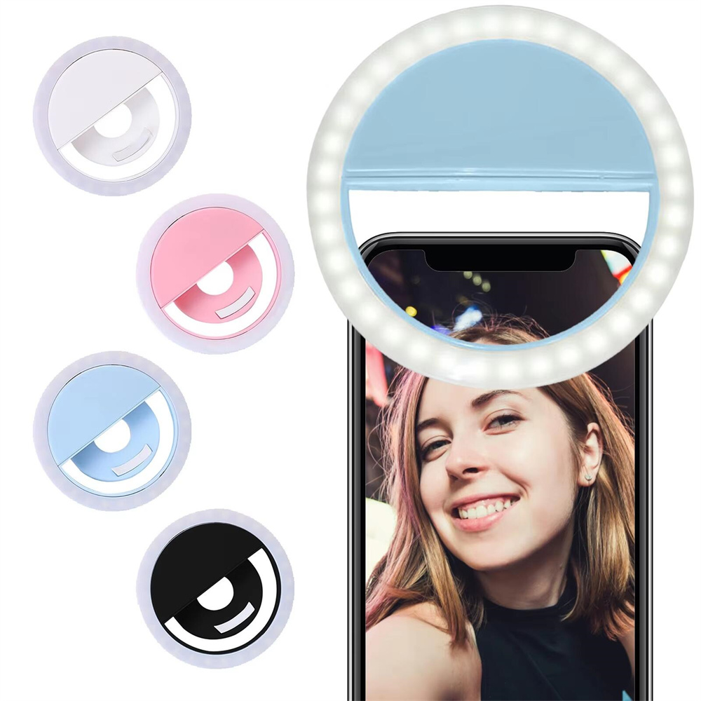 Photography Lighting Ring - Lampe LED pour selfie, lumière d'appoint