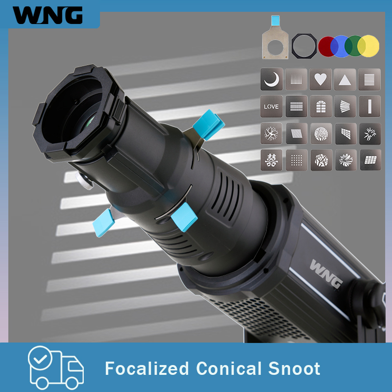 Photography Video Lighting Kit - Snoot de projection Bowens avec motifs