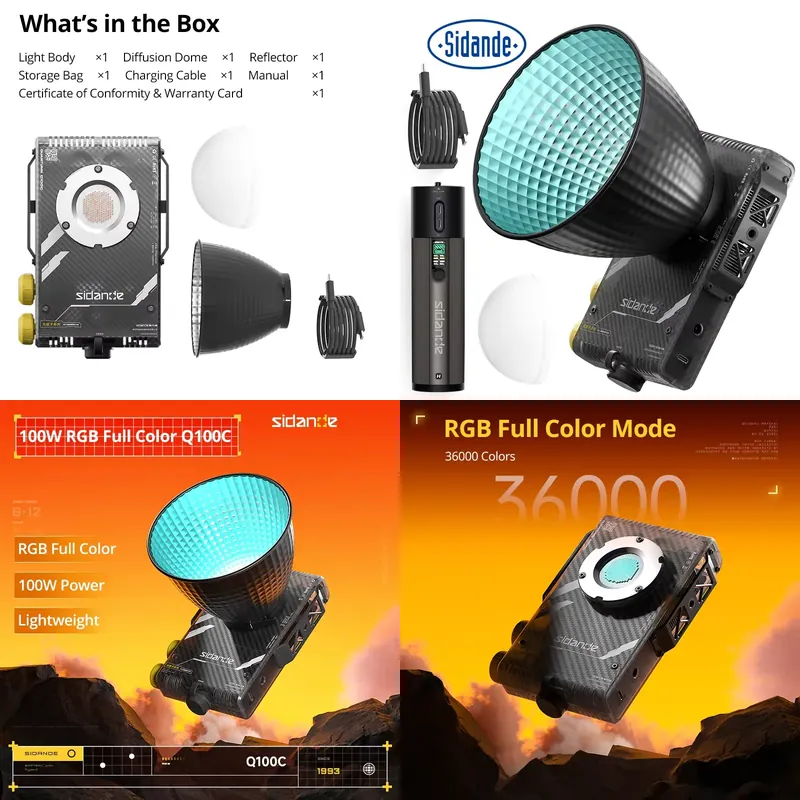 Lighting In Photography - Lampe de remplissage optique portable professionnelle