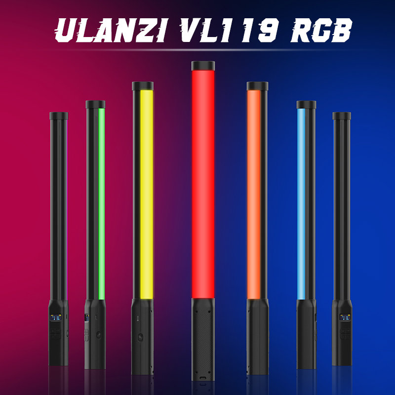 Photography Lighting Wireless - Ulanzi VL119 bâton lumineux coloré RGB