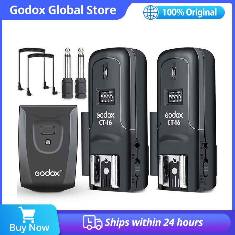 Trigger Receiver Set - Godox CT-16, émetteur de déclenchement radio