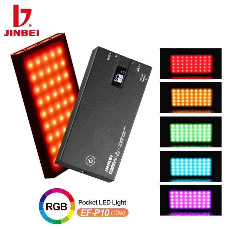 Portrait Photography With Lighting - Lampe de poche RGB JINBEI EF-P10,