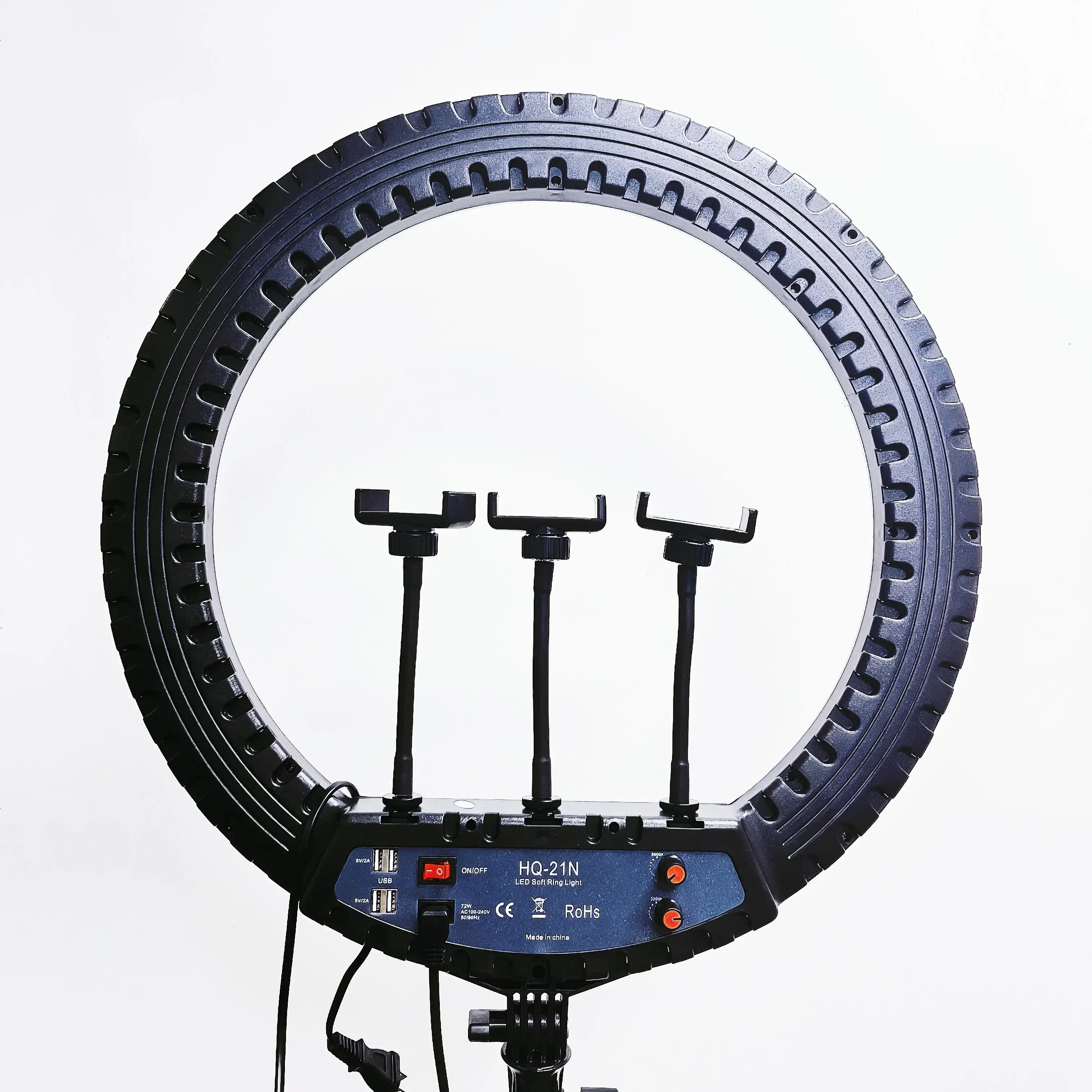 Lighting In Photography - Kit d'éclairage LED annulaire HQ-21n 21