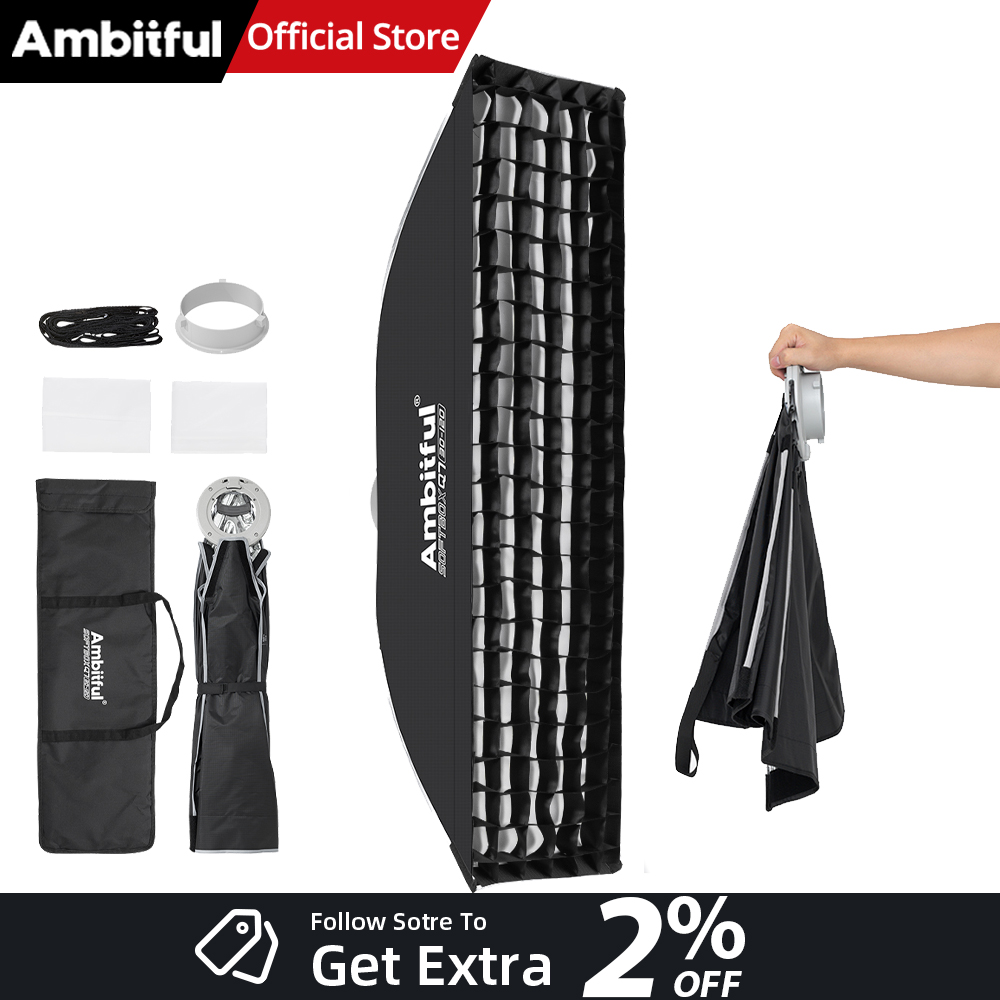 Photography Lighting Product - AMBITFUL Q7-II 30*120cm Boîte à lumière