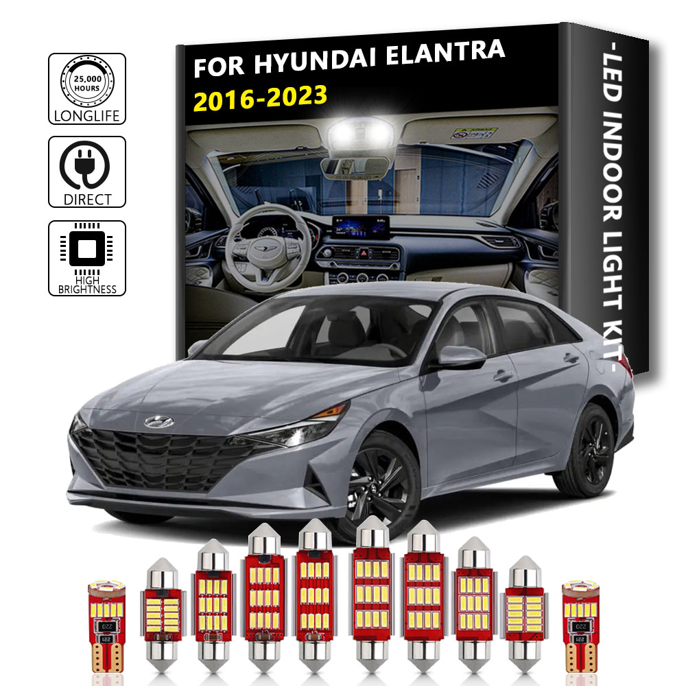 Interior Photography Lighting - Ampoule LED pour voiture, Kit d'éclairage