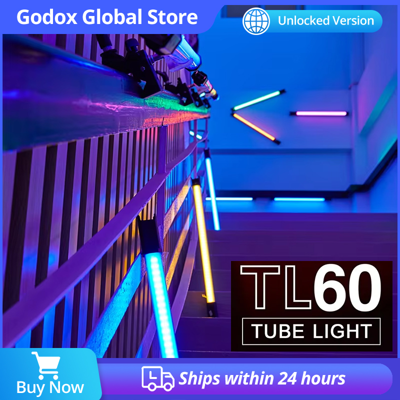 Photography Lighting Wireless - Godox TL60 RGB bâton lumineux de