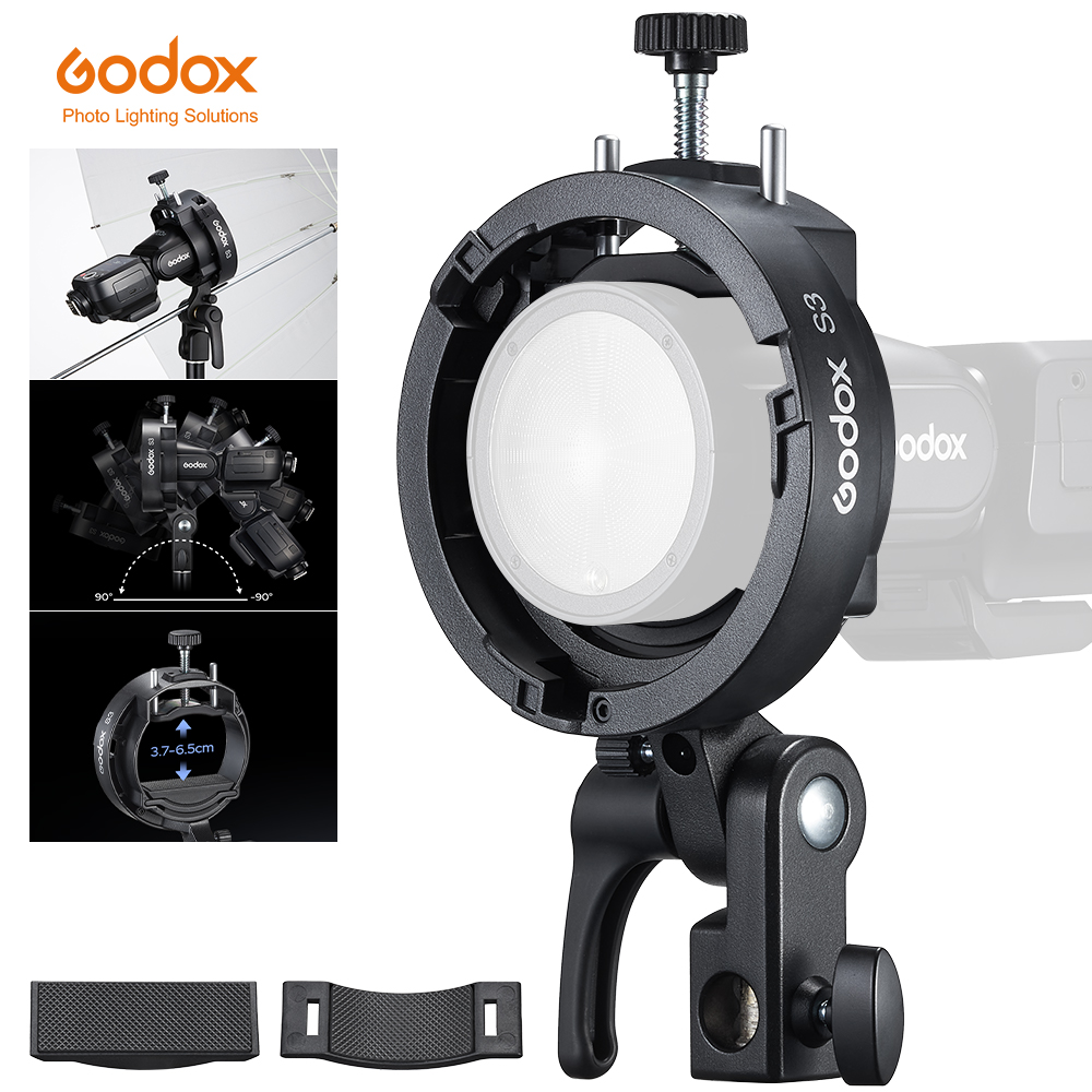 Godox Speedlite Flash - Support de flash GODOX S3, support