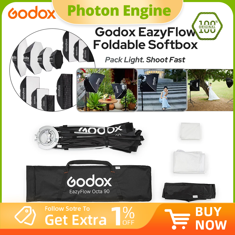 Photography Lighting Product - Boîte à lumière pliable Godox EazyFlow,