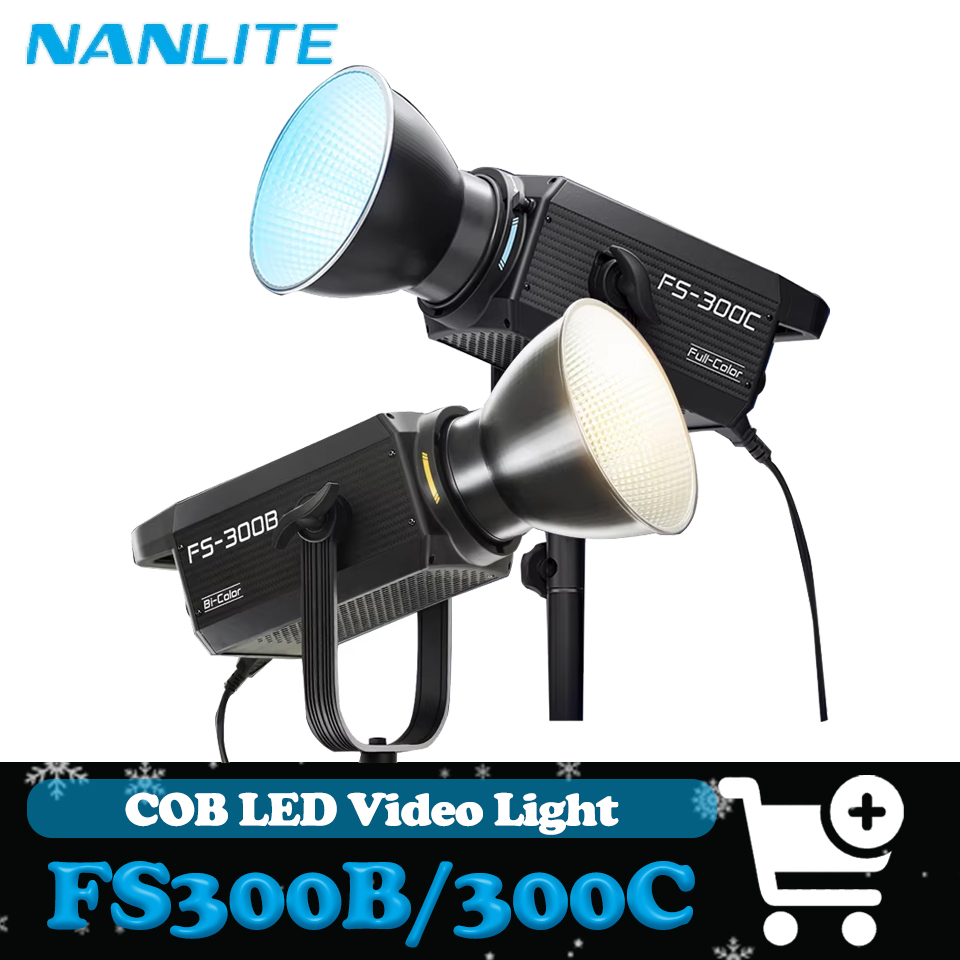 Photography Lighting Wireless - Nanlite FS-300C FS-300B lumière vidéo 2700K