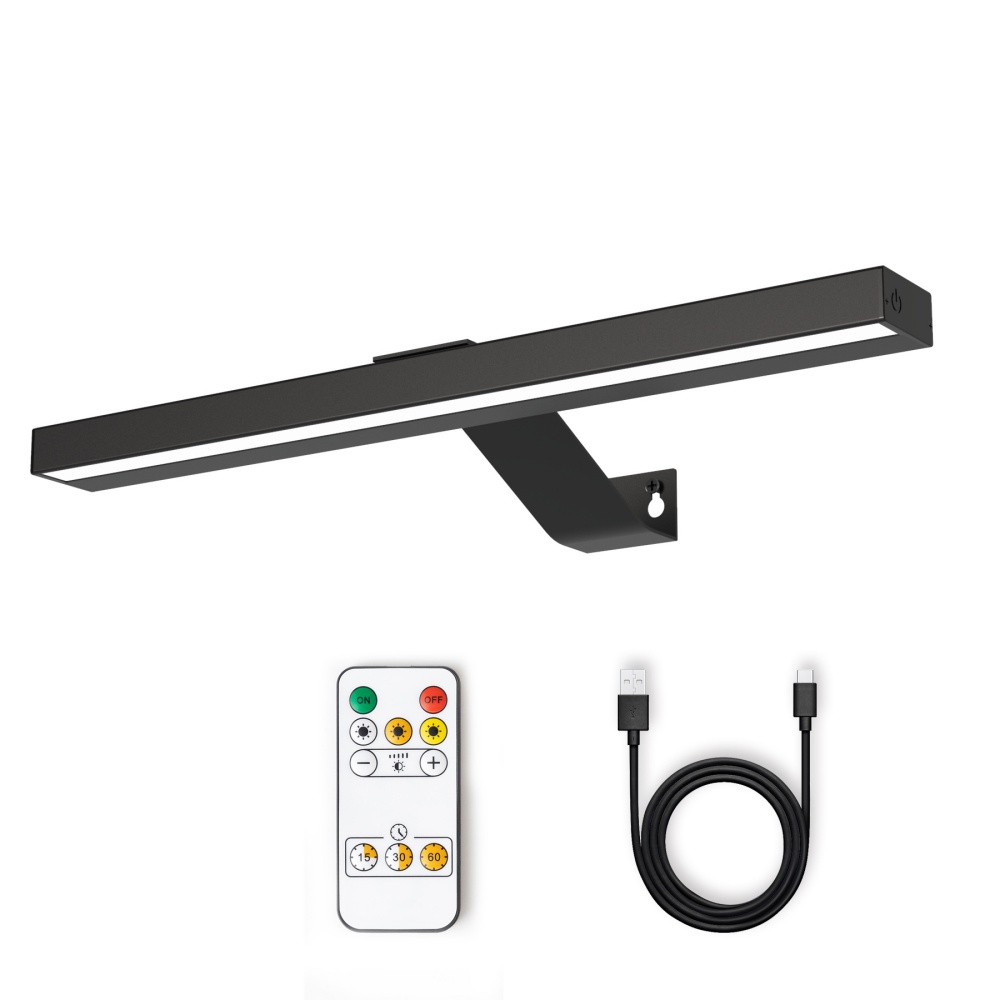 Photography Lighting Wireless - Lampe murale LED rechargeable 4000 mAh,