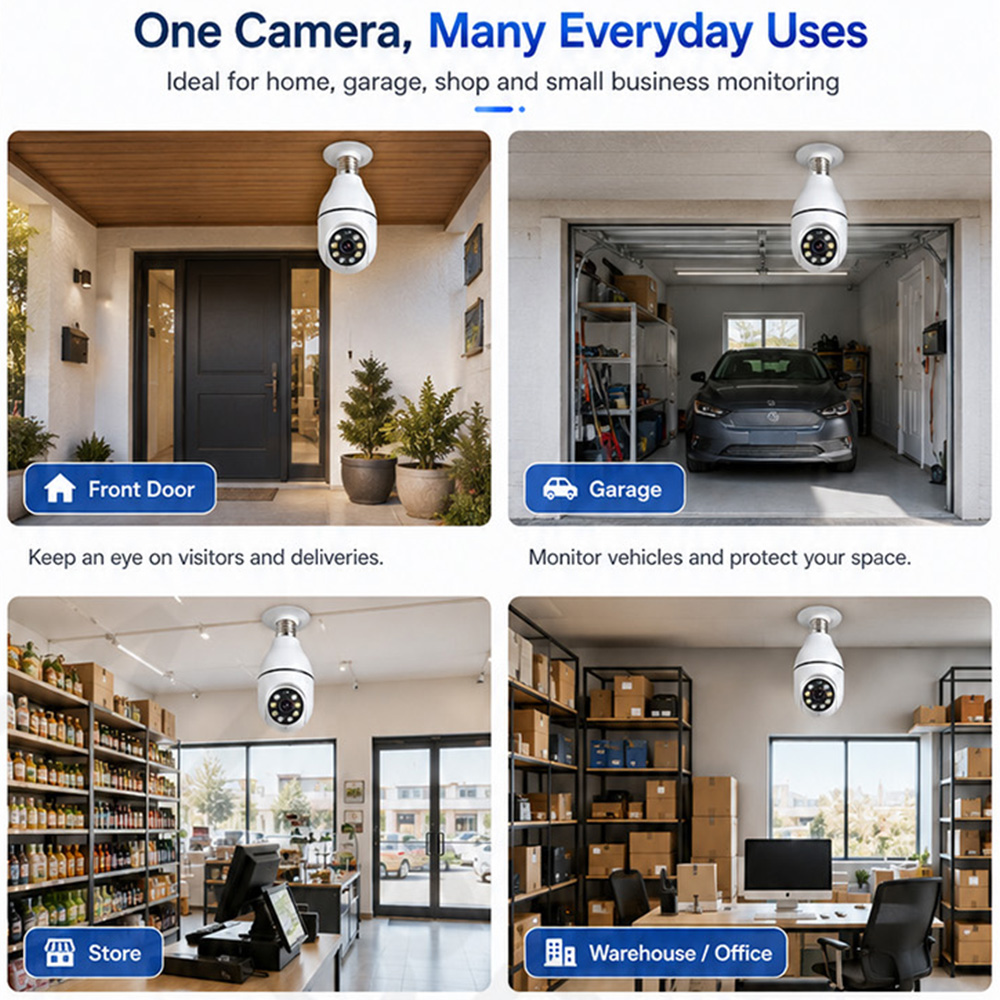 Caméra Ampoule Tuya Sans Fil 2 - Photography Lighting Wireless avis et prix