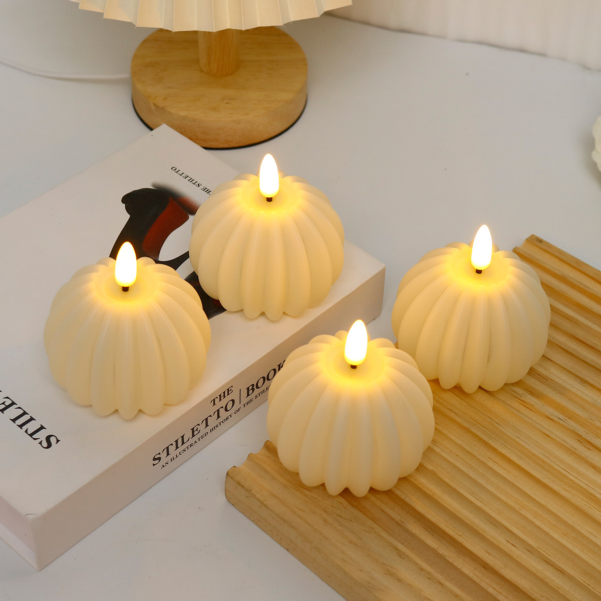 Bougie LED en forme de cube po - Lighting In Photography avis et prix