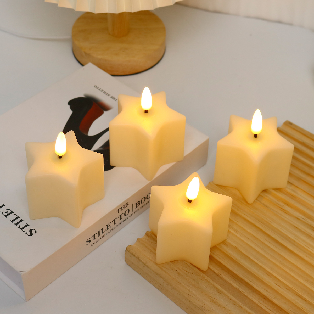Bougie LED en forme de cube po - Lighting In Photography avis et prix