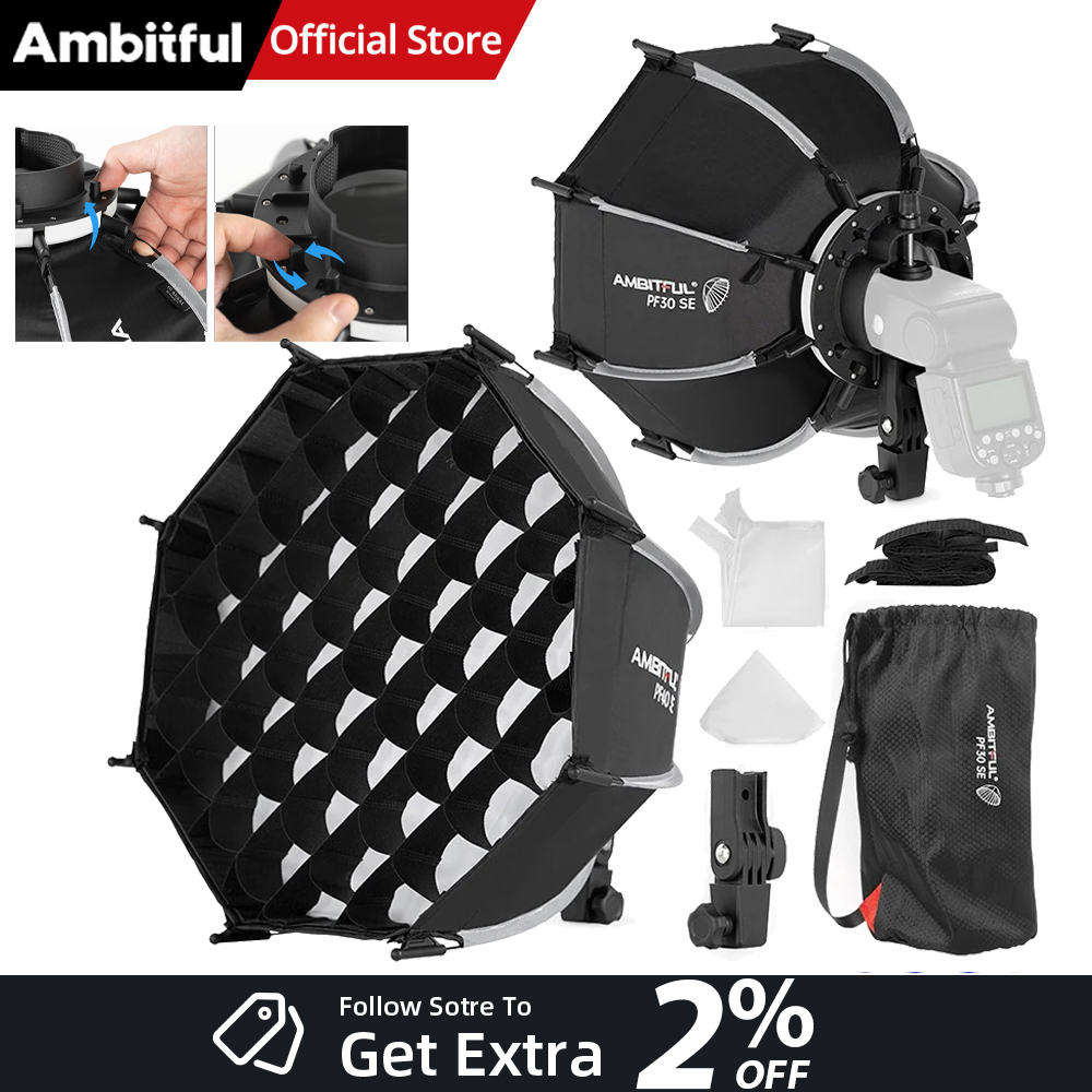 AMBITFUL PF30/PF40 Mini Boîte  - Godox Speedlite Flash avis et prix
