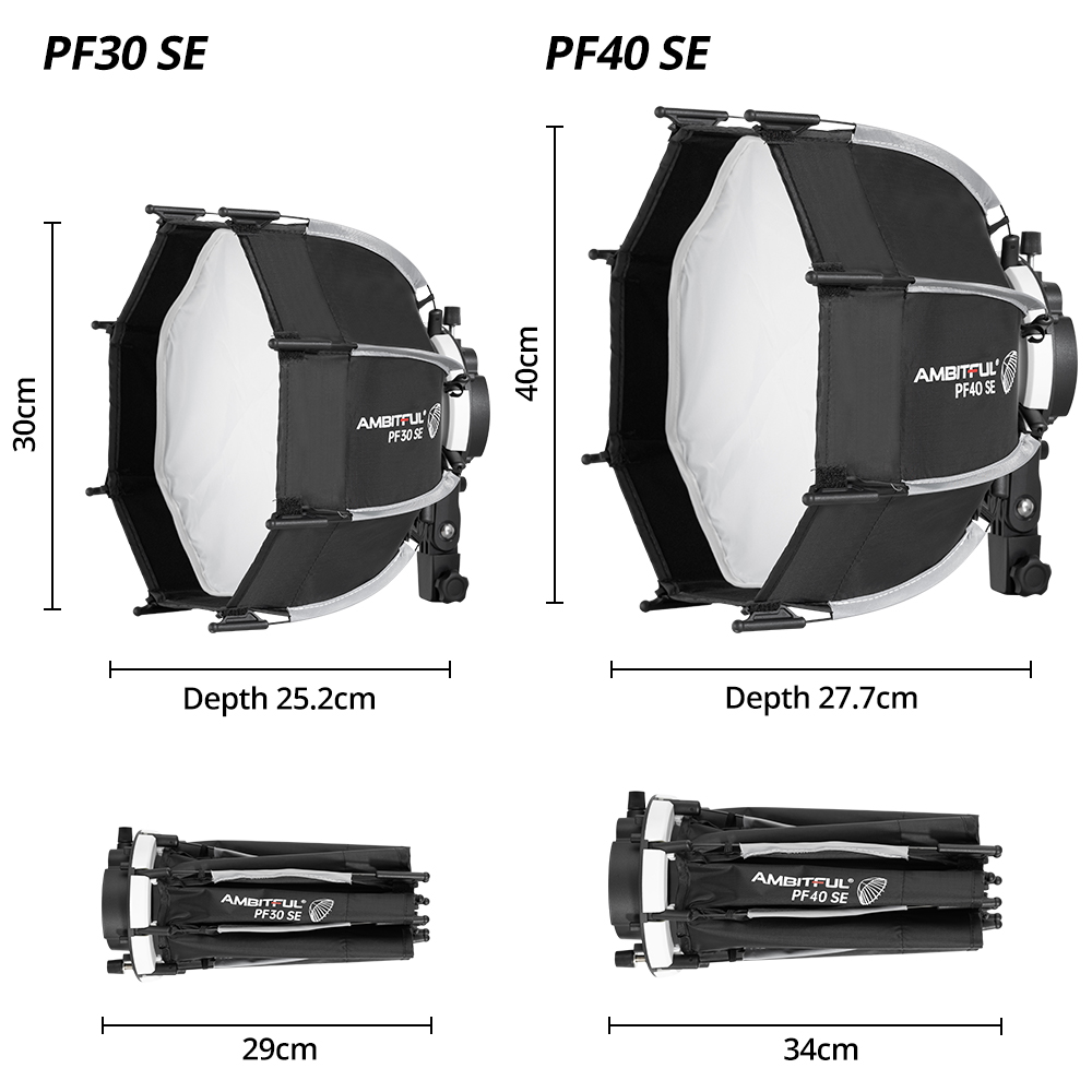 AMBITFUL PF30/PF40 Mini Boîte  - Godox Speedlite Flash avis et prix