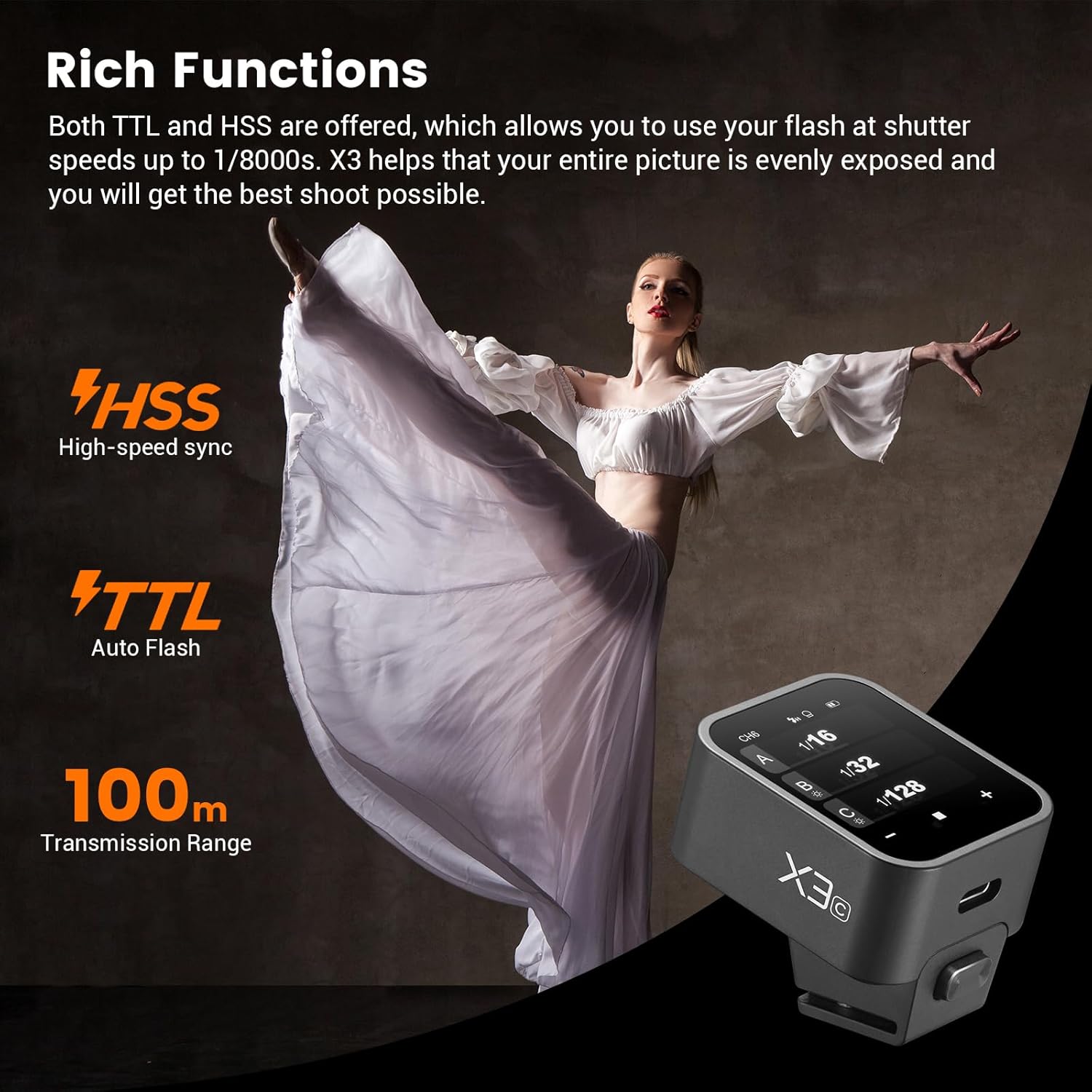 Déclencheur de flash sans fil  - Godox Speedlite Flash avis et prix