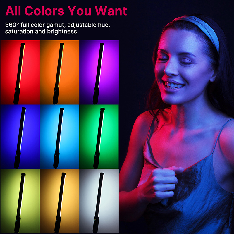 Ulanzi VL119 bâton lumineux co - Photography Lighting Wireless avis et prix