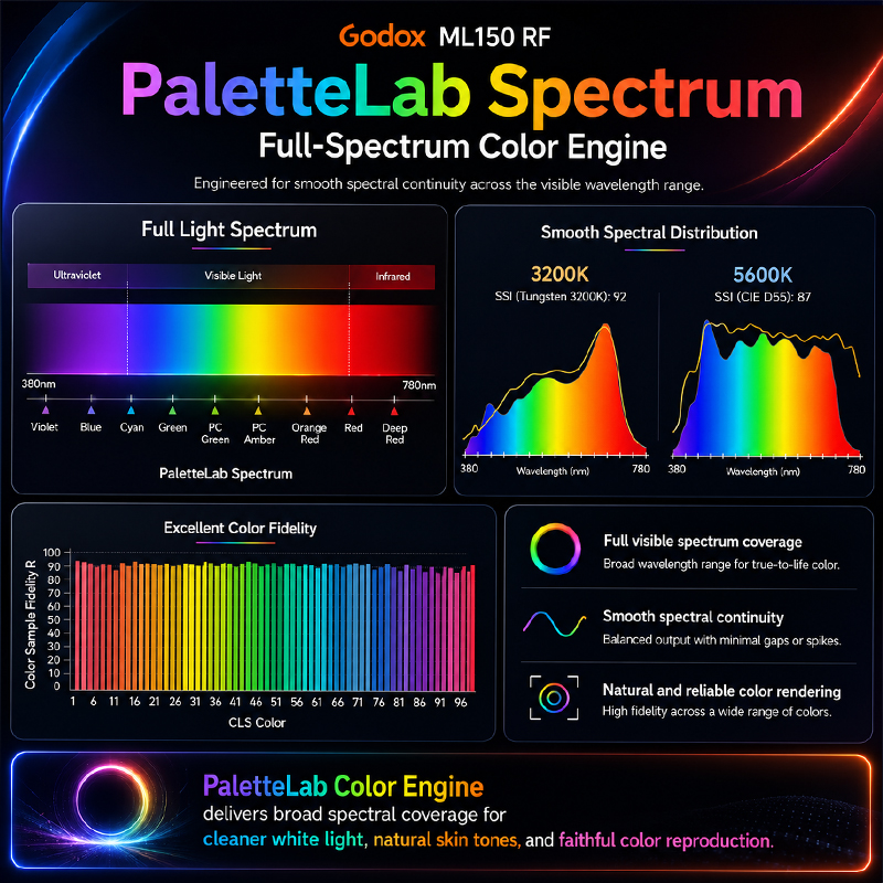 Projecteur vidéo LED couleur G - Photography Lighting Wireless avis et prix