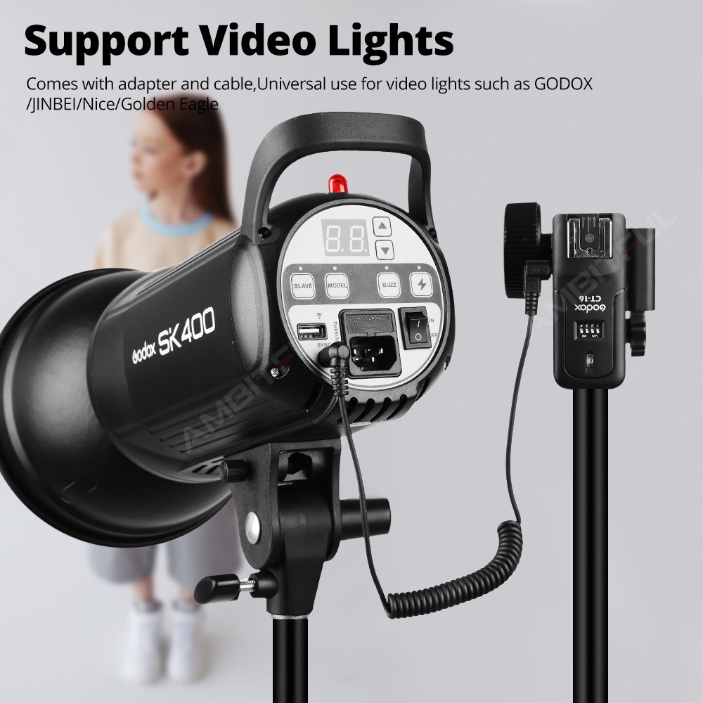 Godox CT-16, émetteur de décle - Trigger Receiver Set avis et prix