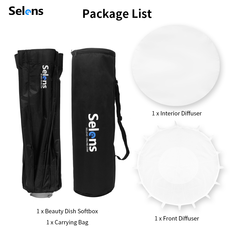 Selens-Parapluie Radar Softbox - Photography Lighting Umbrella avis et prix