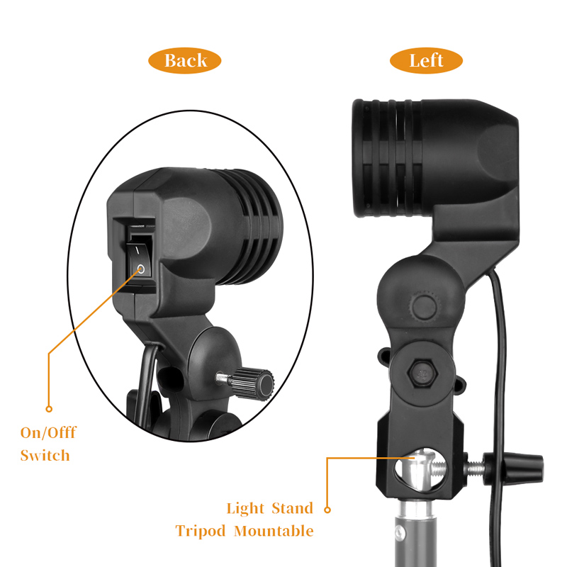 Support d'ampoule avec câble d - Photography Lighting Umbrella avis et prix