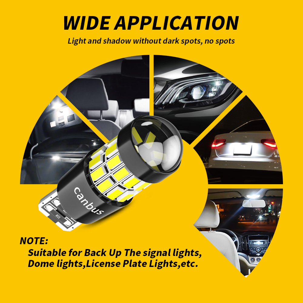 DXZ 2 pièces W5W T10 ampoule L - Interior Photography Lighting avis et prix