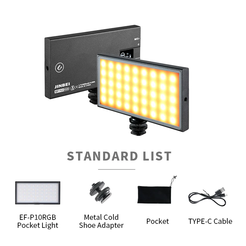 Lampe de poche RGB JINBEI EF-P - Portrait Photography With Lighting avis et prix