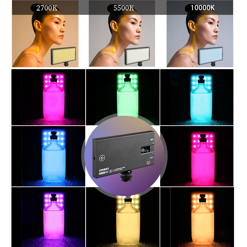 Lampe de poche RGB JINBEI EF-P - Portrait Photography With Lighting avis et prix