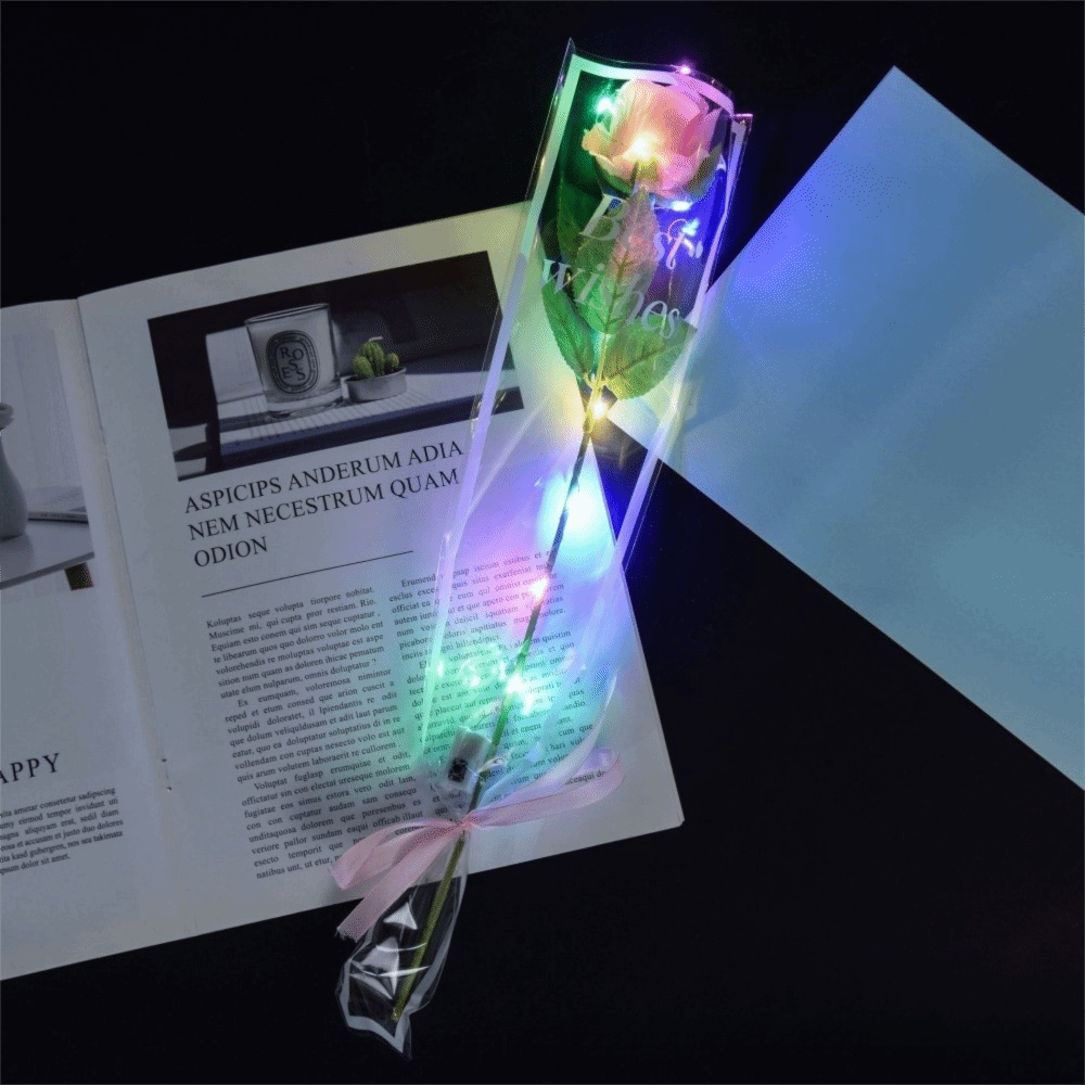 Lumières LED en forme de rose  - Photography Lighting Simulation avis et prix