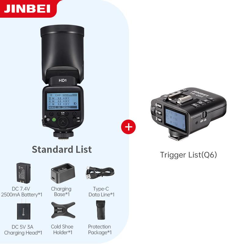 Kit Flash Photo JINBEI HD-1 po - Good Lighting In Photography avis et prix