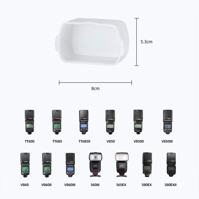 Diffuseur de Flash dôme rebond - Godox Speedlite Flash avis et prix