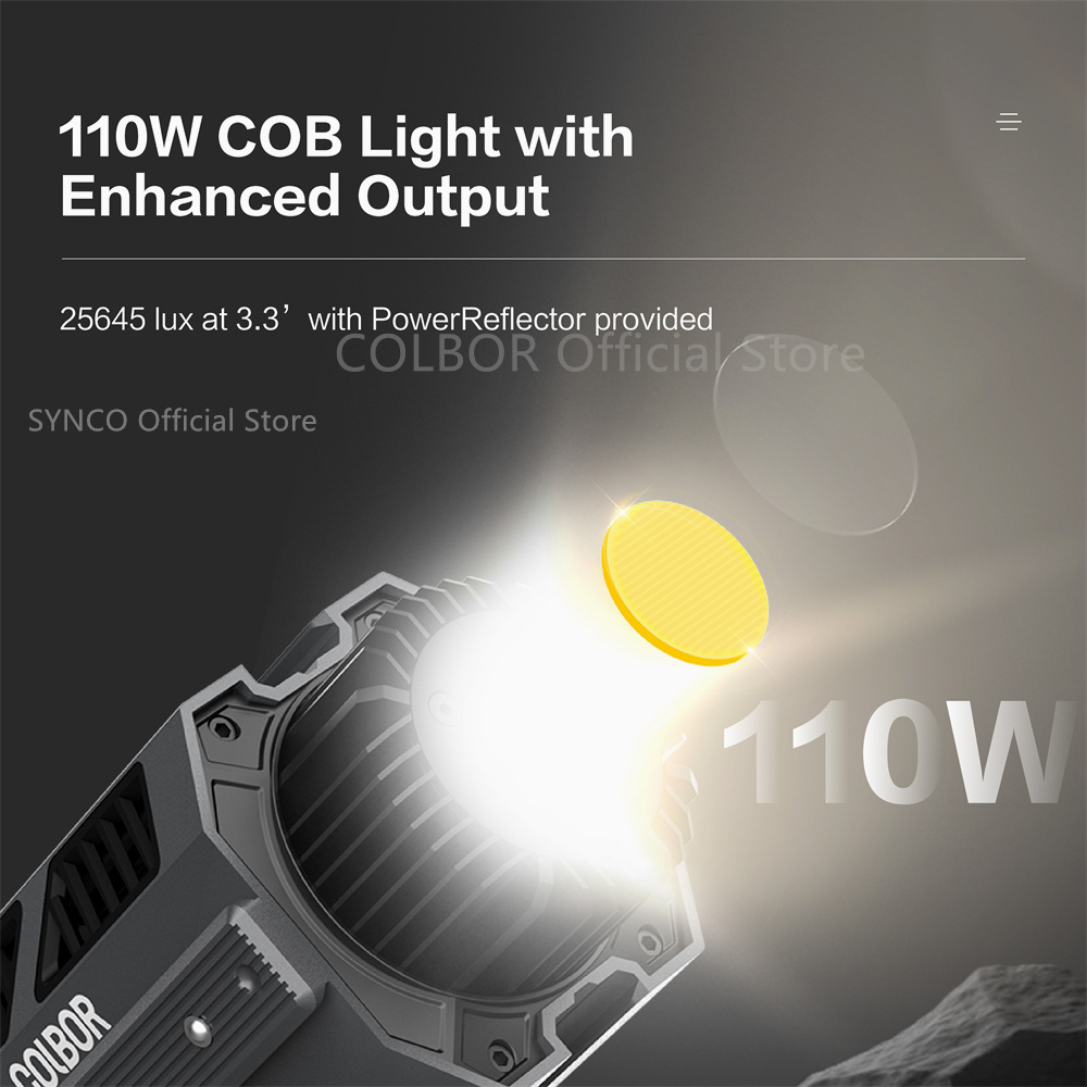 COLBOR-Lampe LED COB CL100X po - Photography Lighting Wireless avis et prix