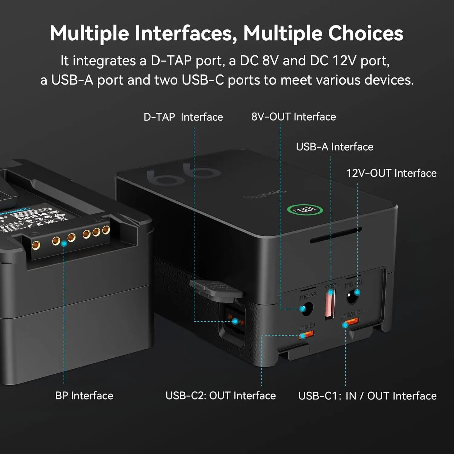 Nouvelle batterie SMALLRIG-V-M - V Mount Battery avis et prix