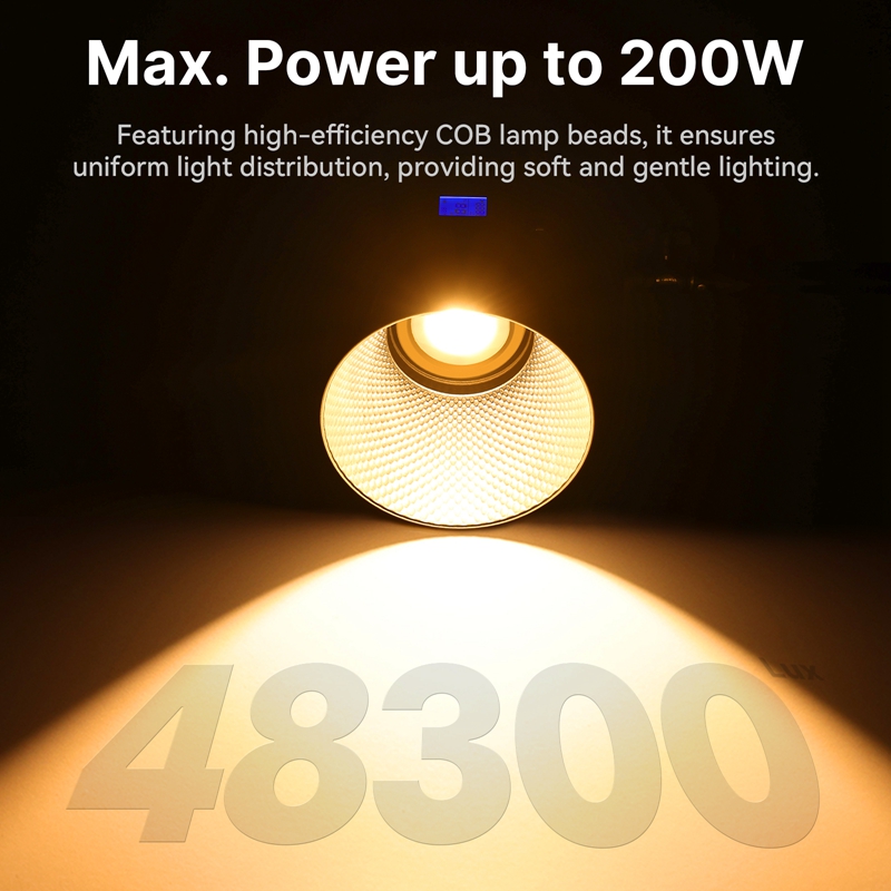 Ulanzi VL-200Bi 200W Lumière v - Photography Lighting Wireless avis et prix