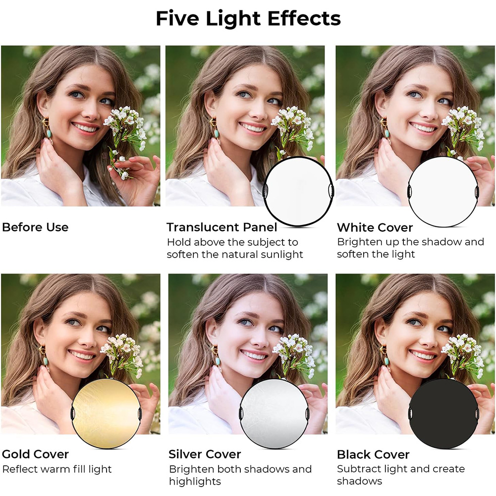 Réflecteur photographique plia - Photography Lighting Product avis et prix