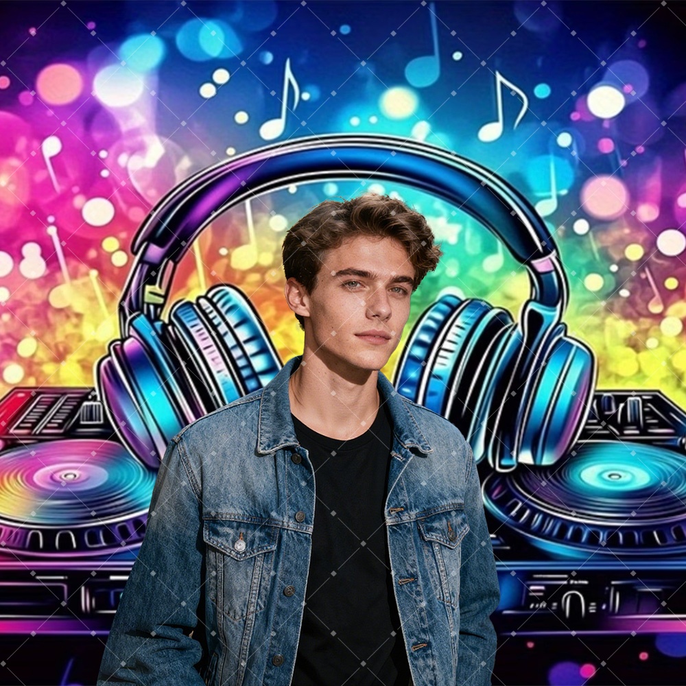 Décoration de fête DJ Hip Hop, - Photography Lighting Product avis et prix