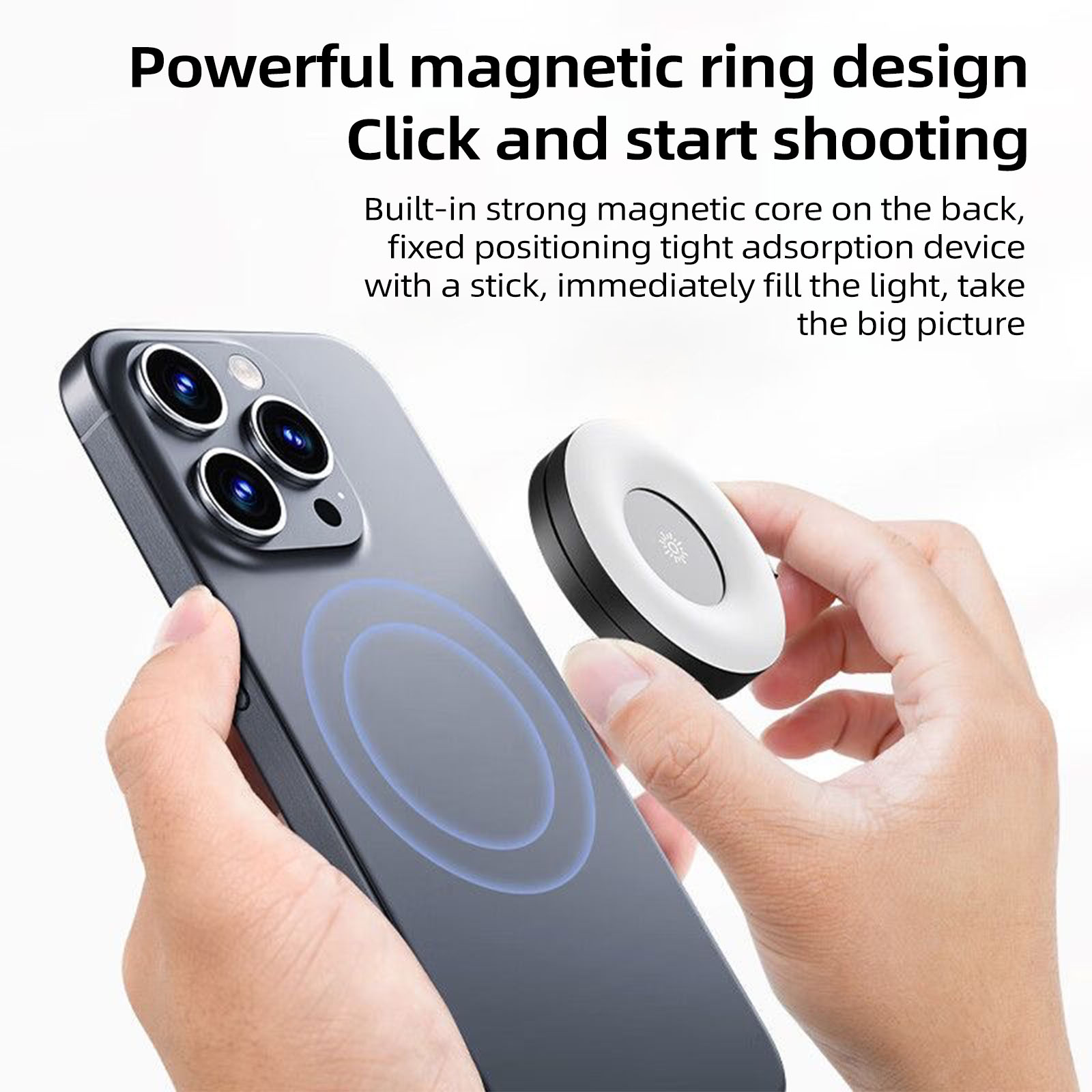 Anneau lumineux de selfie magn - Photography Lighting Ring avis et prix