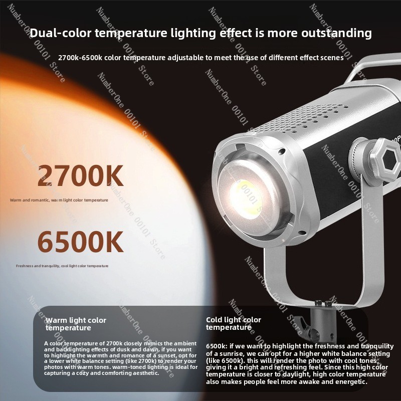 Lumière de photographie COB 30 - Portrait Photography With Lighting avis et prix