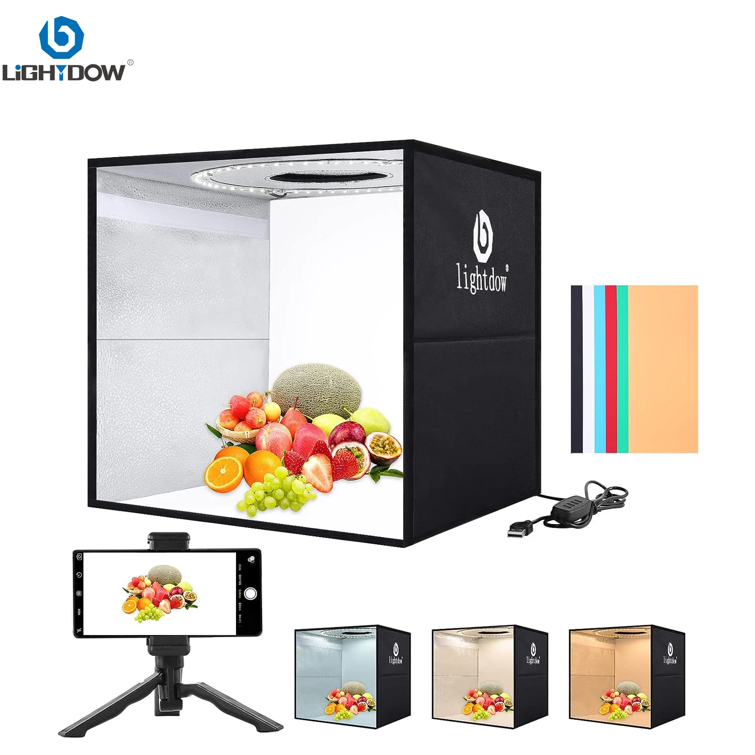 Lightdow – boîte à photos à in - Photography Video Lighting Kit avis et prix
