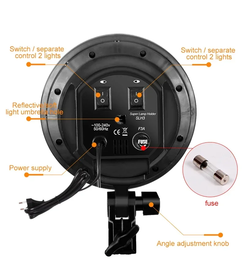 Kit d'éclairage de studio phot - Portrait Photography With Lighting avis et prix