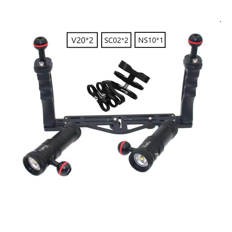 Kit de photographie sous-marin - Photography Video Lighting Kit avis et prix